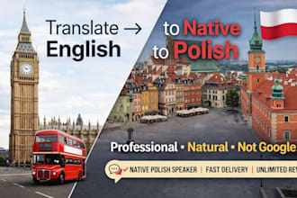 translate from english to native polish