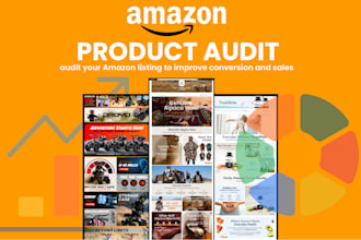 audit your amazon listing and give expert advice