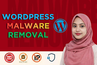 fix hacked wordpress website, remove malware and secure website