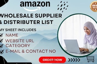 provide fba wholesale supplier and distributor list
