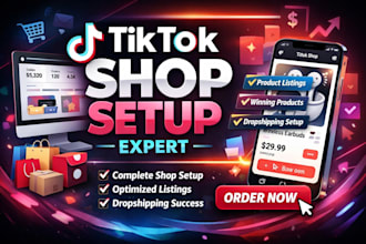 create and manage a profitable tiktok shop store