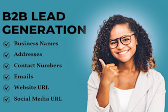 do b2b lead generation from the yellow pages and yelp