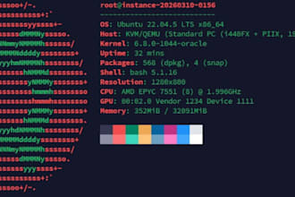 setup and configure oracle cloud vps, google cloud, or AWS