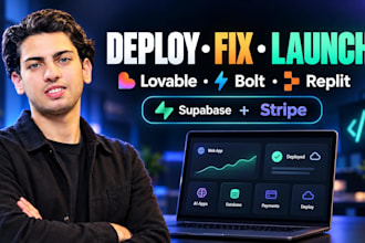 deploy lovable app with supabase stripe and fix bolt replit bugs