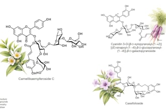 draw organic and natural compound structures for research in chemdraw
