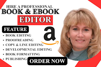 professionally proofread, edit, and polish your book, manuscript or novel