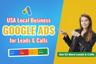 setup google ads for local business in USA