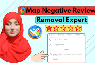 permanently remove fake harmful google map and  business reviews