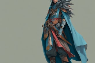 create amazing d and d character for you