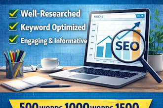 write SEO blog articles for websites, engaging international clients