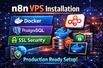 install and deploy n8n on vps with docker and SSL