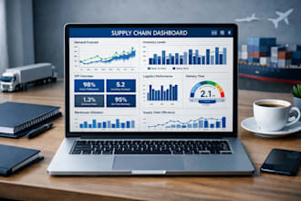 analyze supply chain data for inventory, demand and operational insights