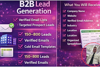 do b2b lead generation with verified emails