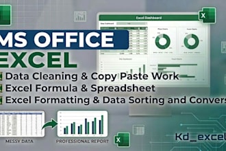do clean, format, excel formula, data sorting and formatting
