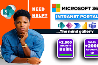 do sharepoint intranet portal, microsoft 365, powerapps, power automate, spfx