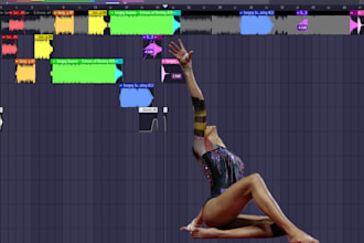 professionally edit music for gymnastics and dance routines