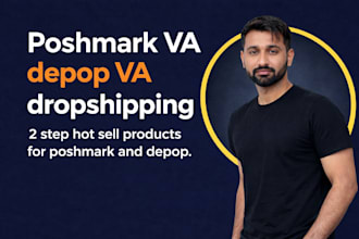 poshmark depop mercari listing and store management VA