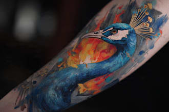 design a modern and minimalist tattoo design
