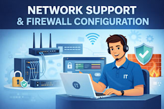 fix network issues and firewall configuration