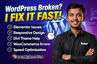 do urgent wordpress bug fixes, woocommerce issues and error