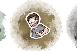 draw cartoon expression of your character expression meme challenge