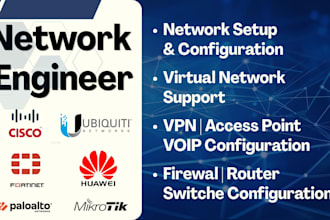 be your virtual network engineer to fix VPN firewall and networking issues