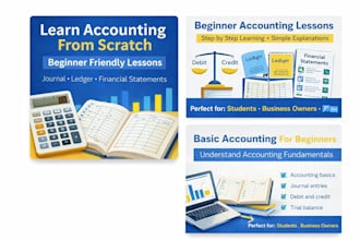 teach accounting basics for beginners in simple and easy way