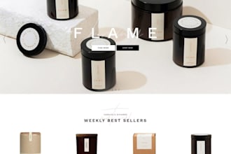 do candle business website