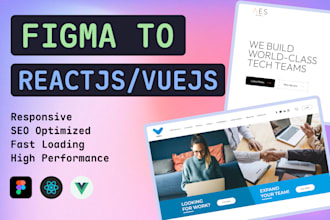 convert figma to react, vue or nextjs, nuxtjs