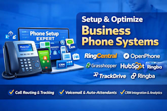 setup ringcentral openphone trackdrive grasshopper hubspot ringba phone system