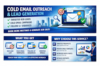 build a complete b2b cold email outreach lead generation