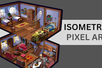do isometric pixel art