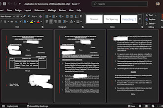 draft legal documents, contracts and agreements