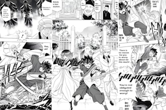 draw anime nsfw manga page, comic book illustration, mangaka, comic manga artist