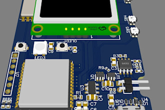 design pcb and develop firmware for esp32, stm32, lora, arduino, and iot devices