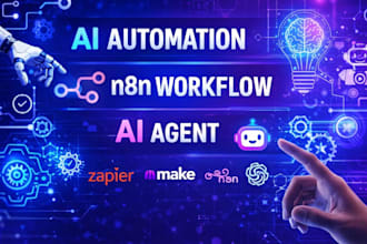 build n8n automation, n8n workflow, ai automation, ai workflow, and n8n ai agent