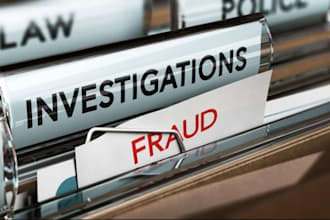 investigate financial fraud, forensic accounting, financial audit, fraud analyst