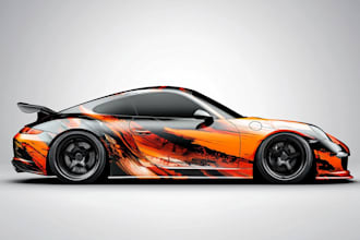 professional vehicle wrap design, car wrap