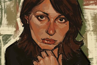make a disco elysium style portrait
