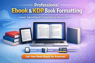 ebook typesetting interior book layout design ebook formatting for amazon kpd