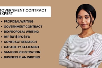 write government contract proposal bid proposal writing response to proposal rfp