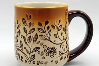 awesome custom  coffee mug design