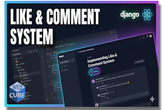 build a moderated ajax comment, like system in django and react