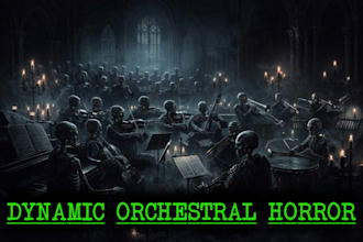 compose an original cinematic orchestral horror soundtrack