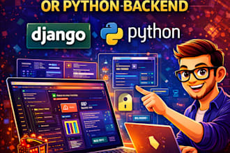 build django website or python web app