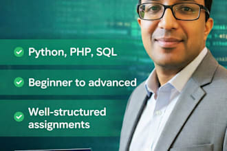 create programming assignments for students and training institutes