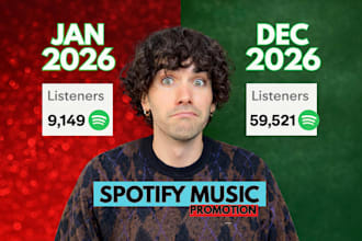 organic spotify promotion, music marketing, and playlist submission