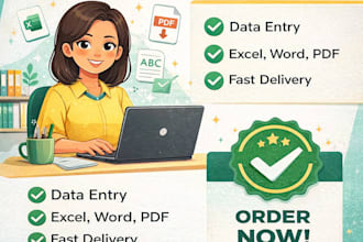 do fast data entry, copy paste and typing work