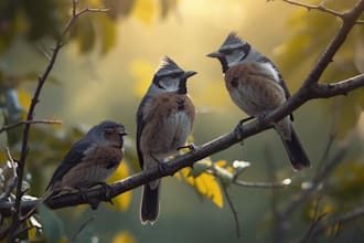 illustrate birds in photoshop