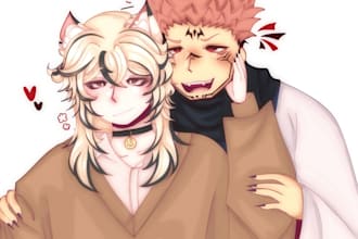 do digital art of ocs and ships